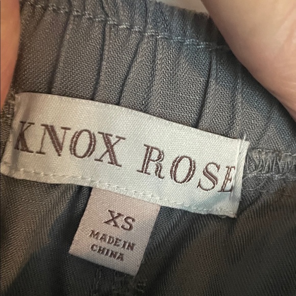 Knox Rose Olive Jogger Pants size XS - Picture 3 of 5